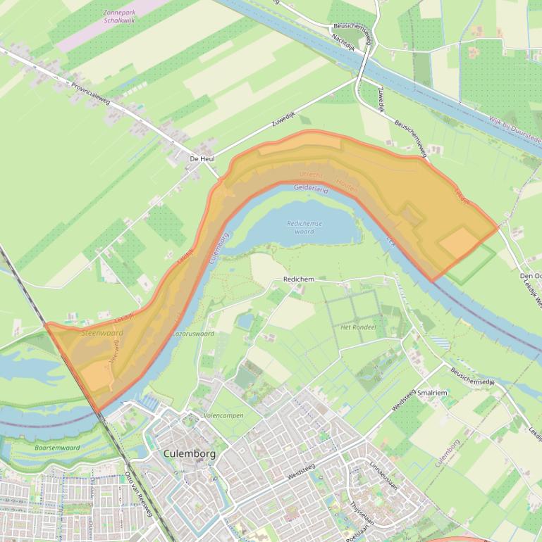 Kaart van postcodegebied 3998NK.
