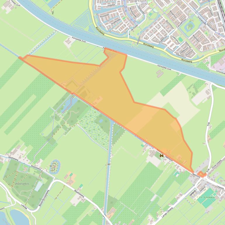 Kaart van postcodegebied 3998WH.