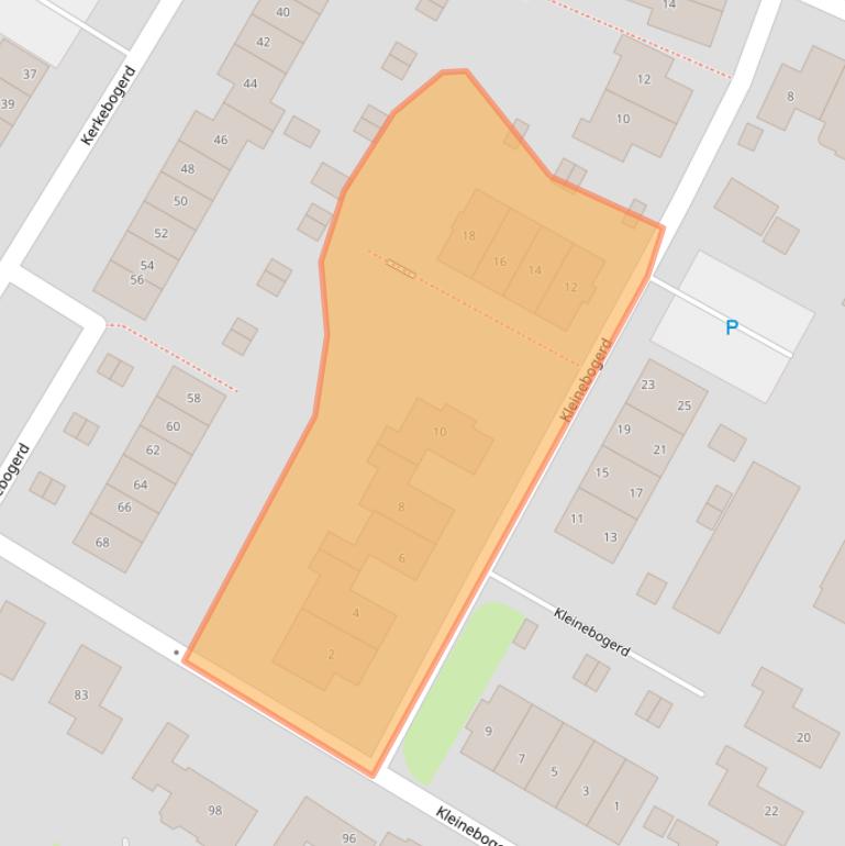 Kaart van postcodegebied 3999NJ.