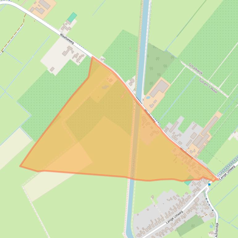 Kaart van postcodegebied 3999NN.