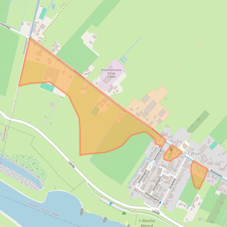 Kaart van postcodegebied 3999NR.