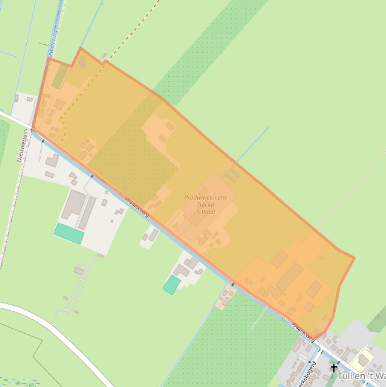 Kaart van postcodegebied 3999NV.