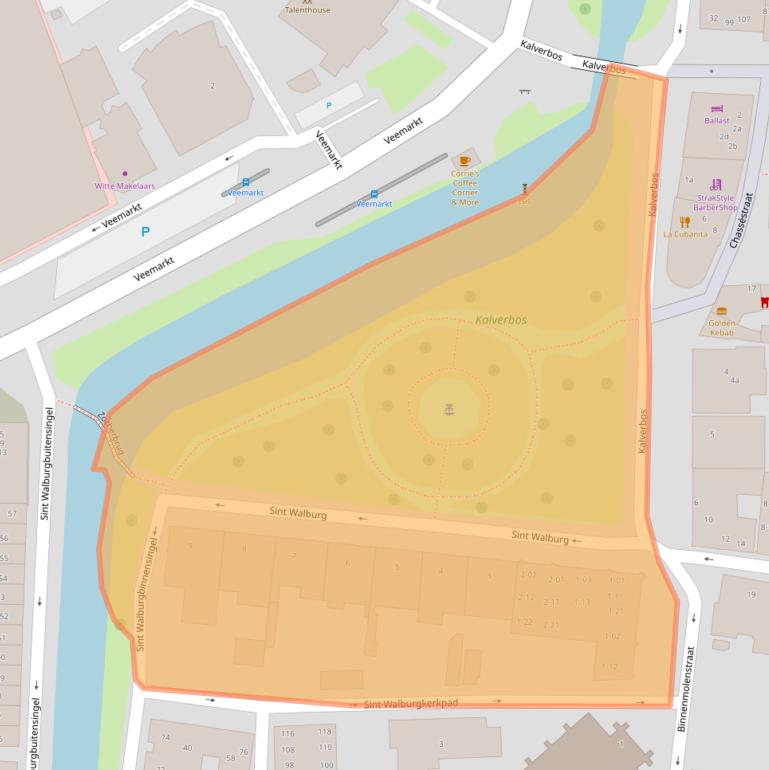 Kaart van postcodegebied 4001ME.