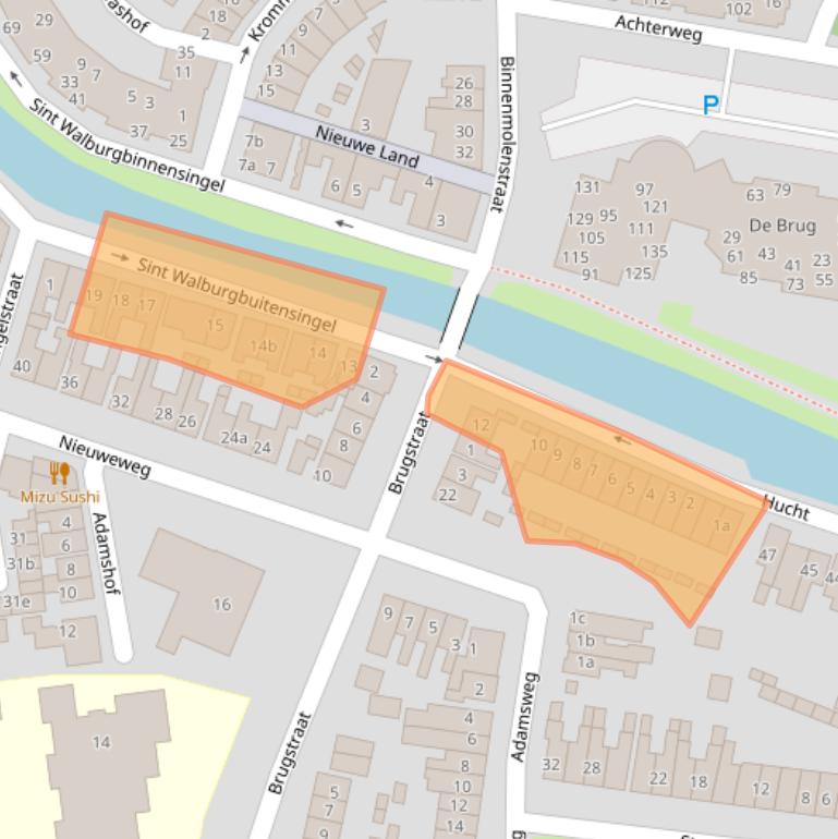 Kaart van postcodegebied 4001ML.