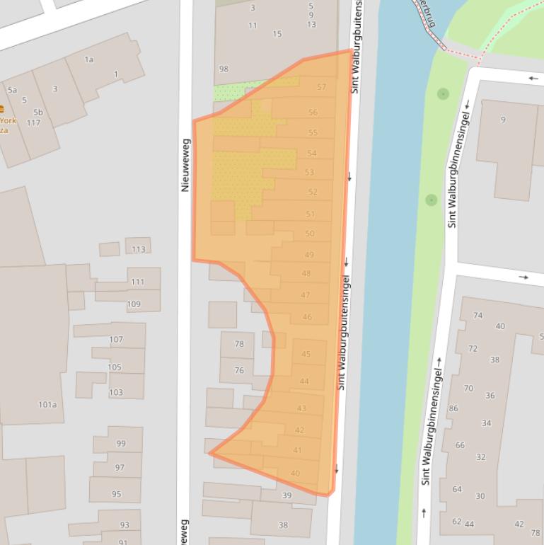 Kaart van postcodegebied 4001MP.