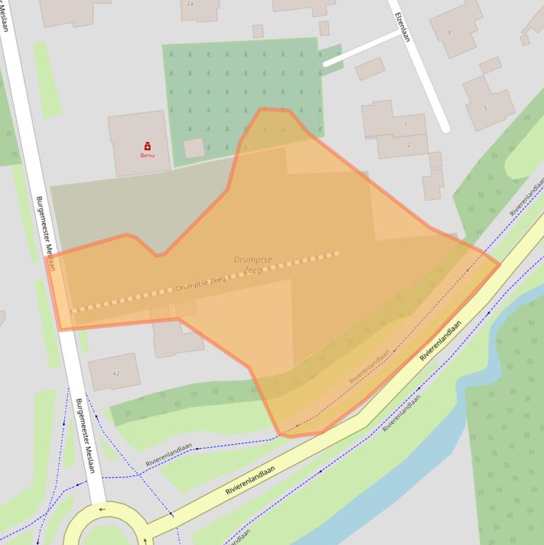 Kaart van postcodegebied 4003CM.