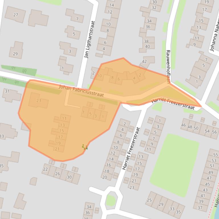 Kaart van postcodegebied 4003DE.