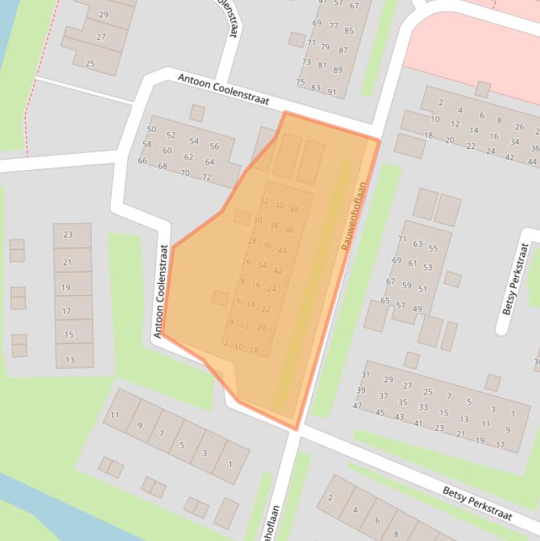 Kaart van postcodegebied 4003DM.