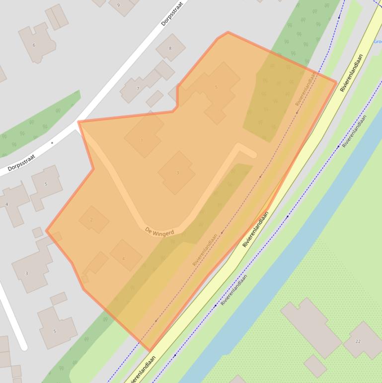 Kaart van postcodegebied 4003EP.