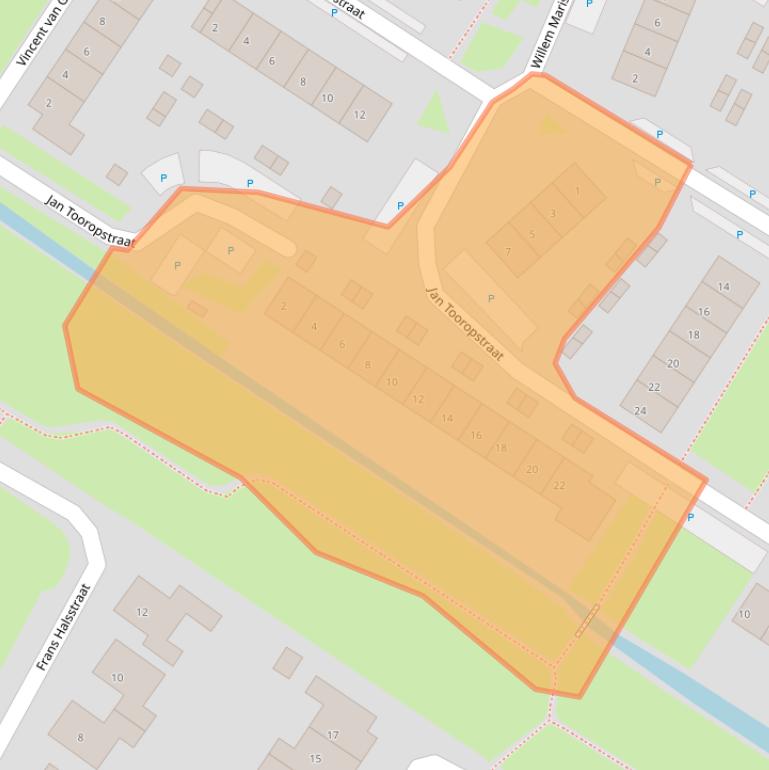 Kaart van postcodegebied 4003KR.