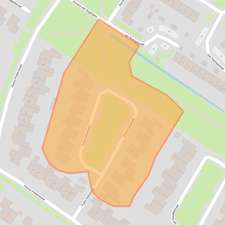 Kaart van postcodegebied 4003KT.