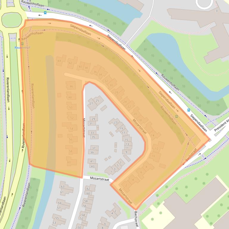 Kaart van postcodegebied 4003LD.