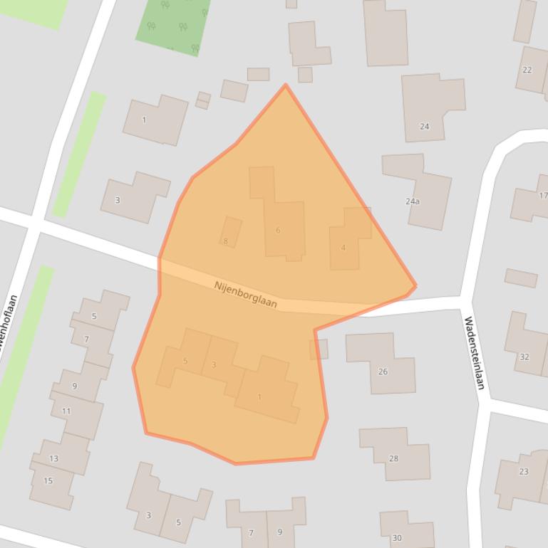 Kaart van postcodegebied 4003TD.