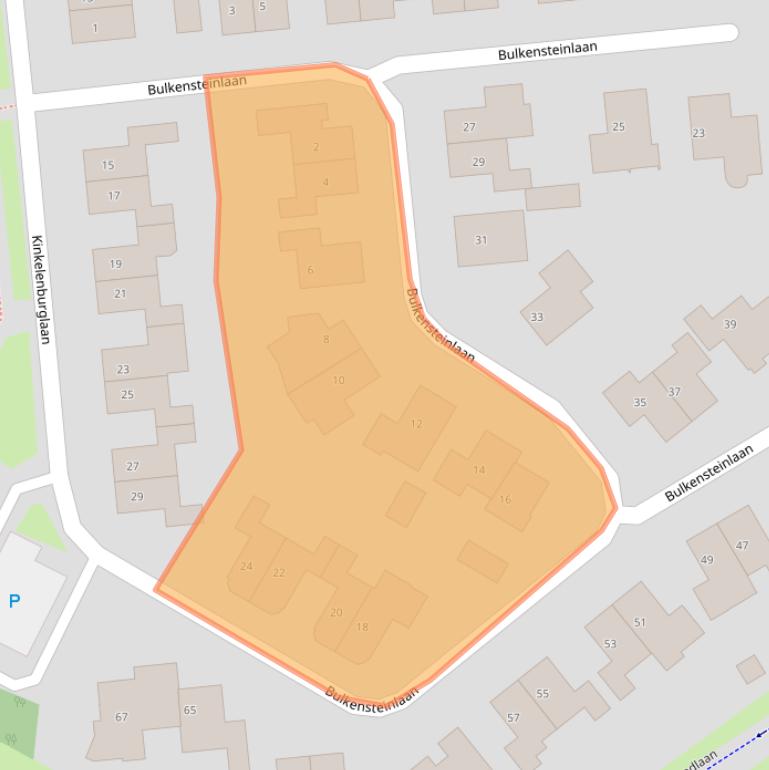 Kaart van postcodegebied 4003TN.