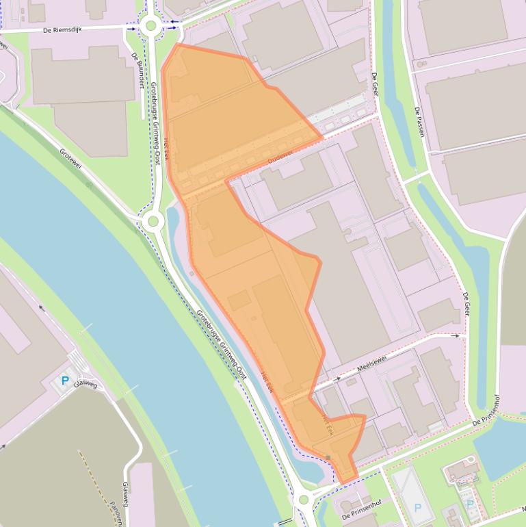 Kaart van postcodegebied 4004LM.