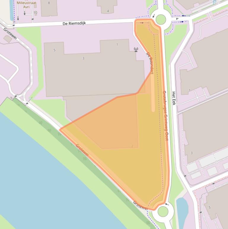 Kaart van postcodegebied 4004LW.