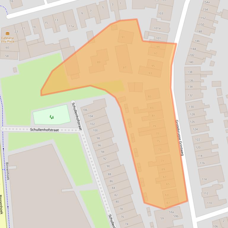 Kaart van postcodegebied 4005AB.