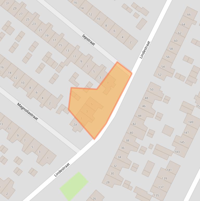 Kaart van postcodegebied 4005CK.