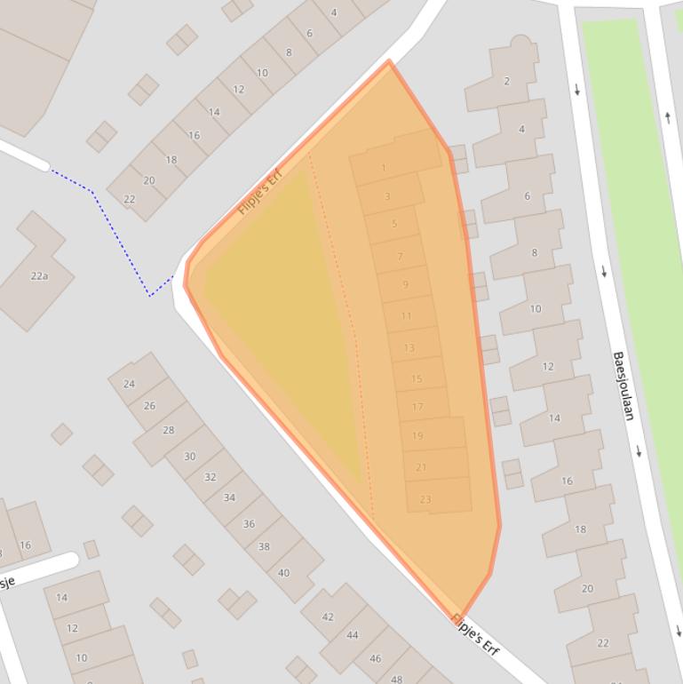 Kaart van postcodegebied 4005GC.