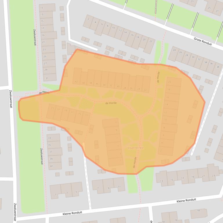 Kaart van postcodegebied 4005HD.