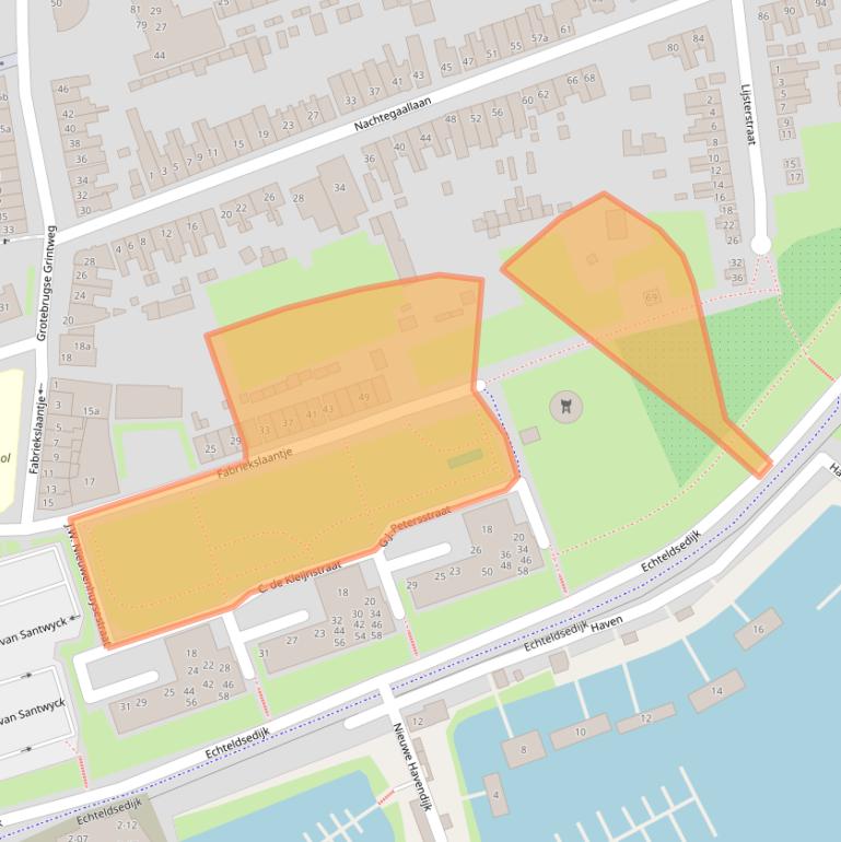 Kaart van postcodegebied 4005MD.