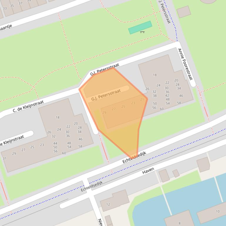 Kaart van postcodegebied 4005MK.