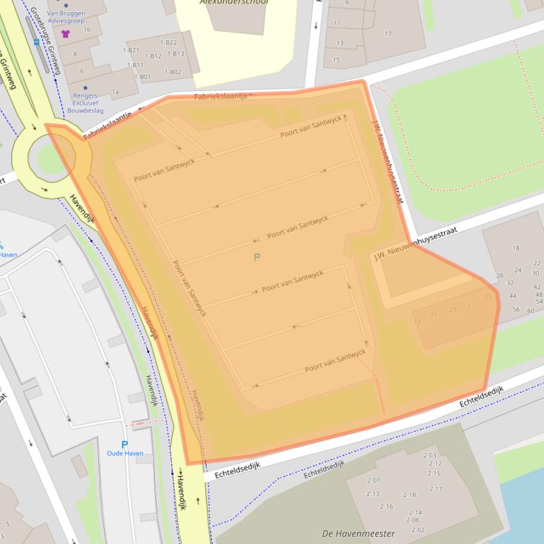 Kaart van postcodegebied 4005MR.