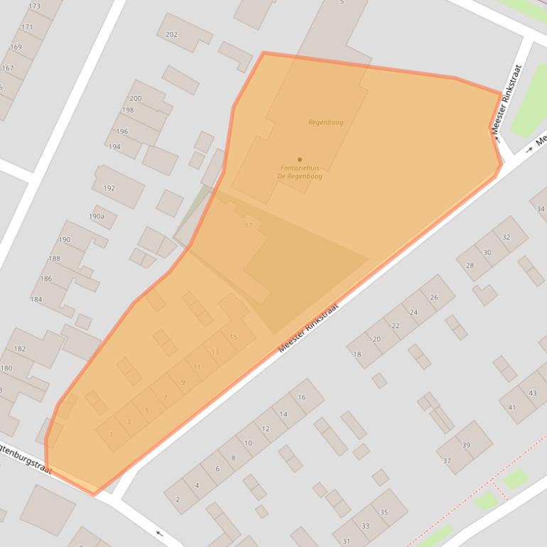 Kaart van postcodegebied 4005VH.