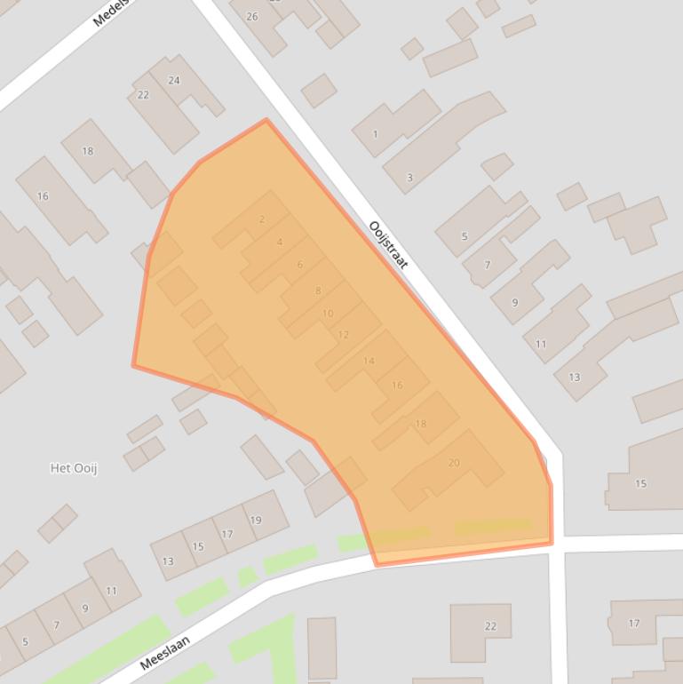 Kaart van postcodegebied 4005VM.