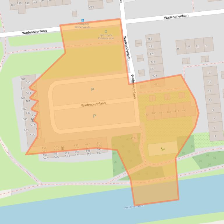 Kaart van postcodegebied 4006AL.