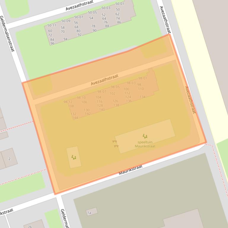 Kaart van postcodegebied 4006EE.