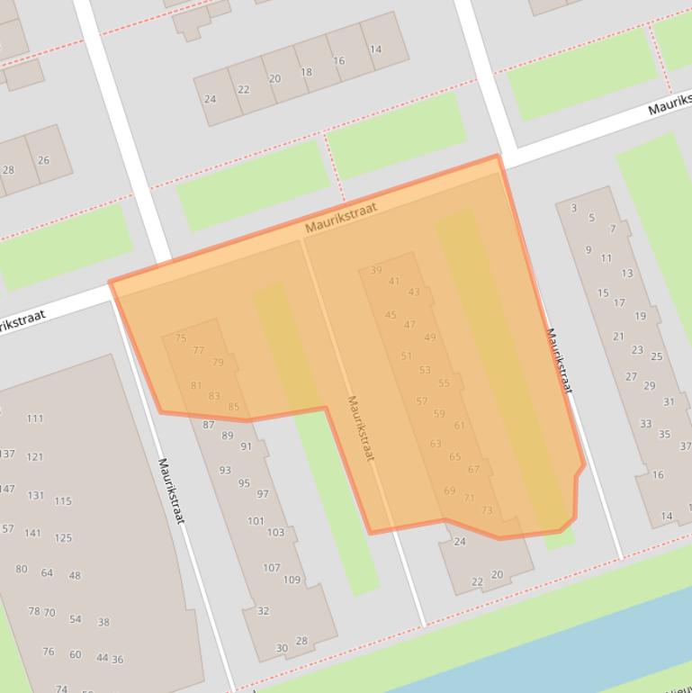 Kaart van postcodegebied 4006EM.
