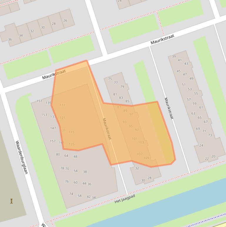 Kaart van postcodegebied 4006EN.