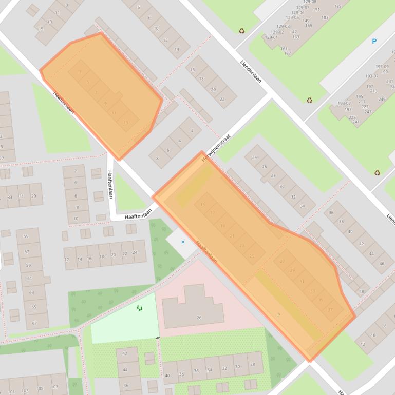 Kaart van postcodegebied 4006XK.