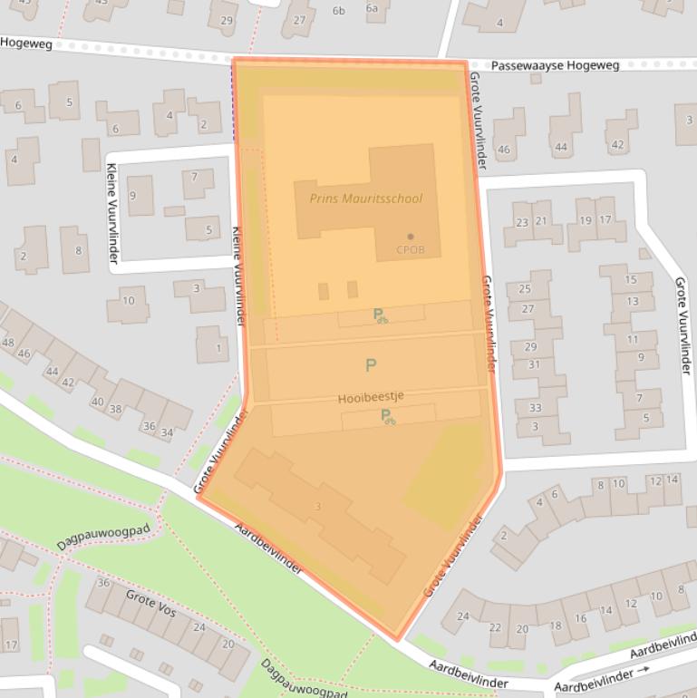 Kaart van postcodegebied 4007HD.