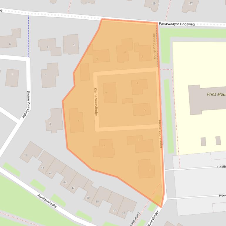 Kaart van postcodegebied 4007HE.