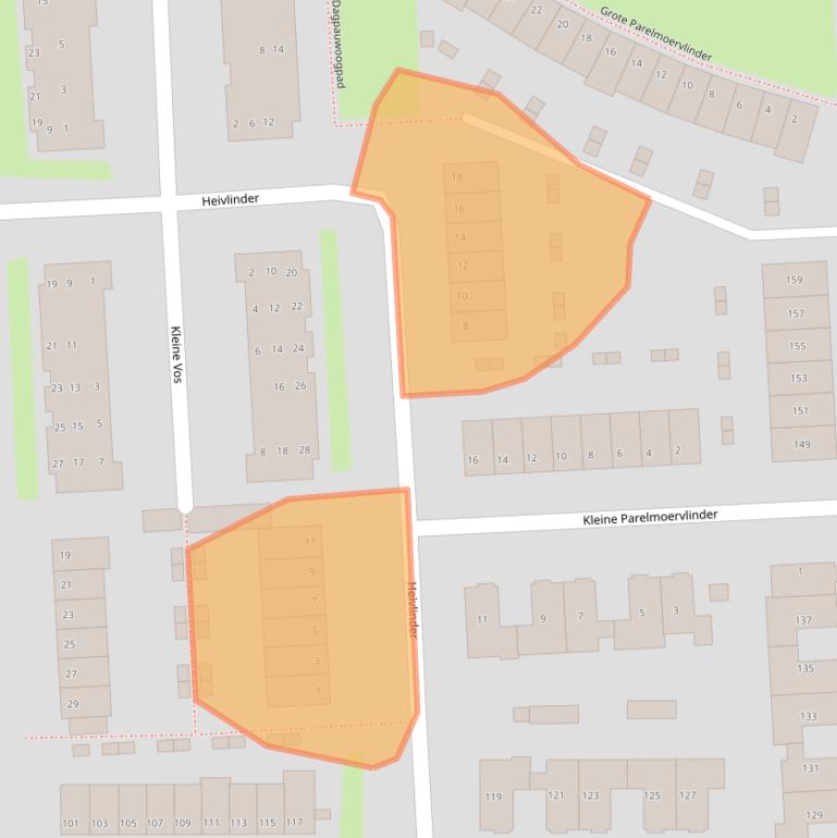 Kaart van postcodegebied 4007JD.