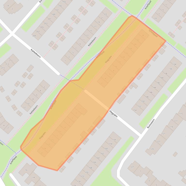 Kaart van postcodegebied 4007NM.