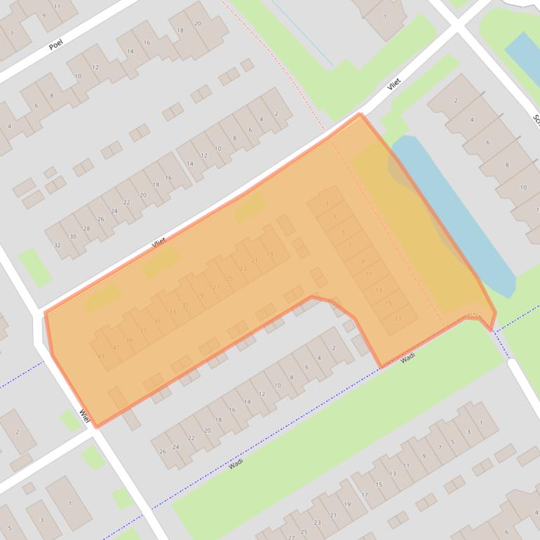Kaart van postcodegebied 4007RG.