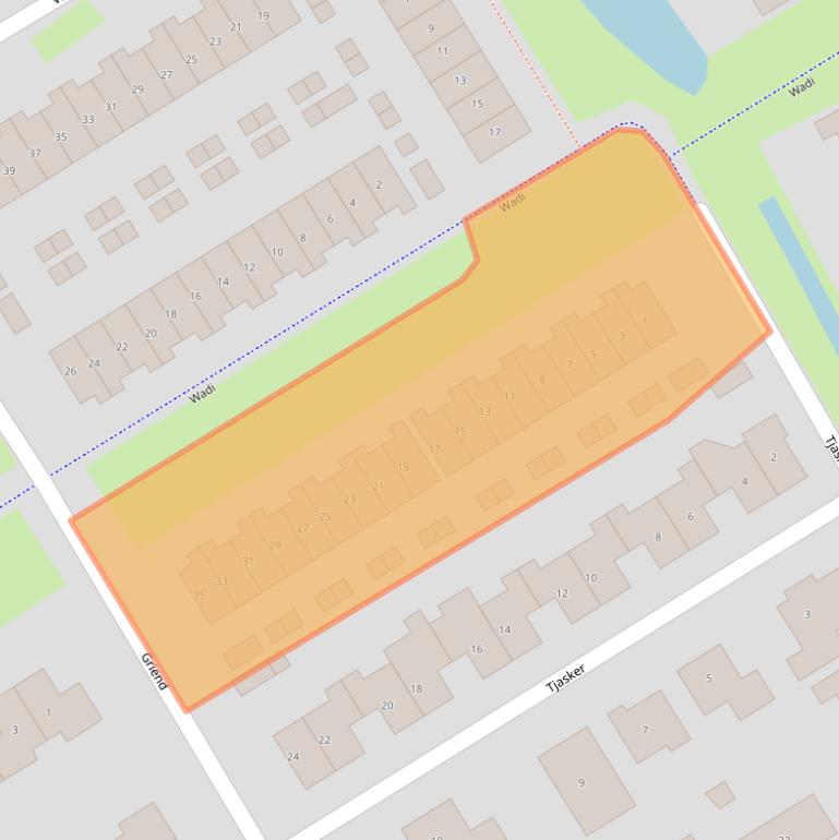 Kaart van postcodegebied 4007RR.