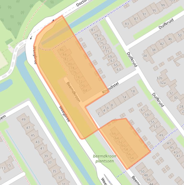 Kaart van postcodegebied 4007SP.