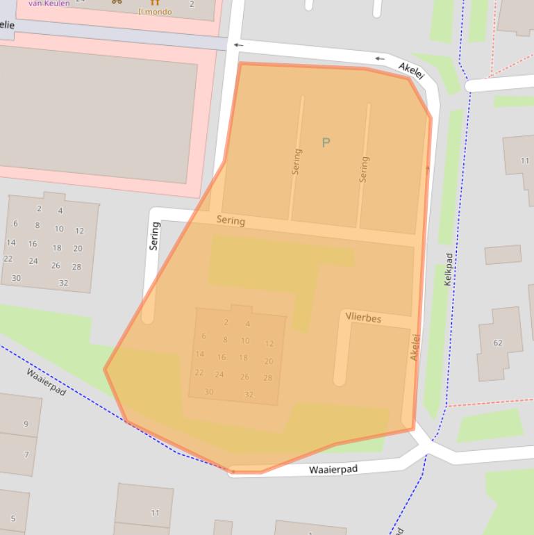 Kaart van postcodegebied 4007TE.