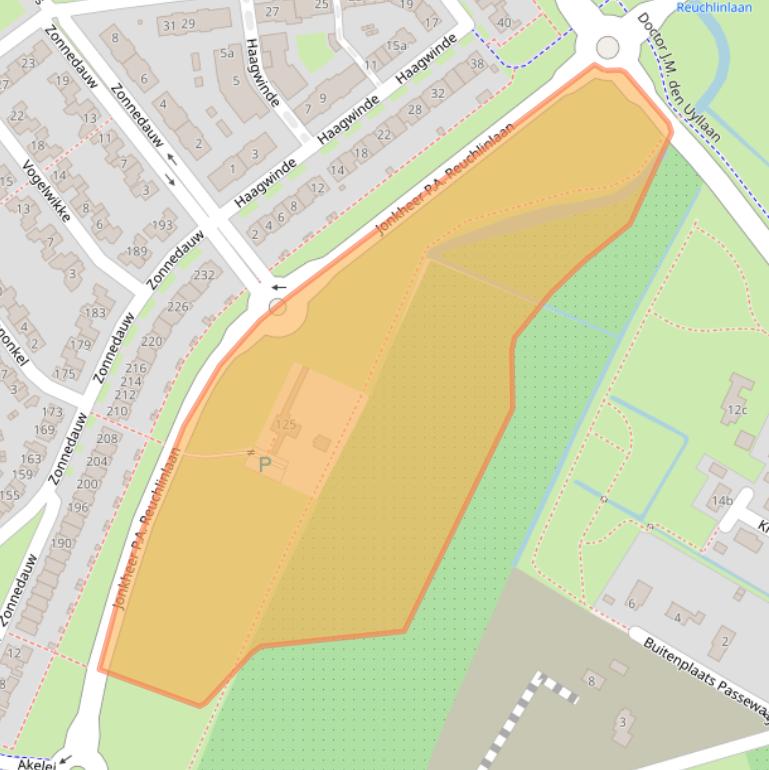 Kaart van postcodegebied 4007VZ.