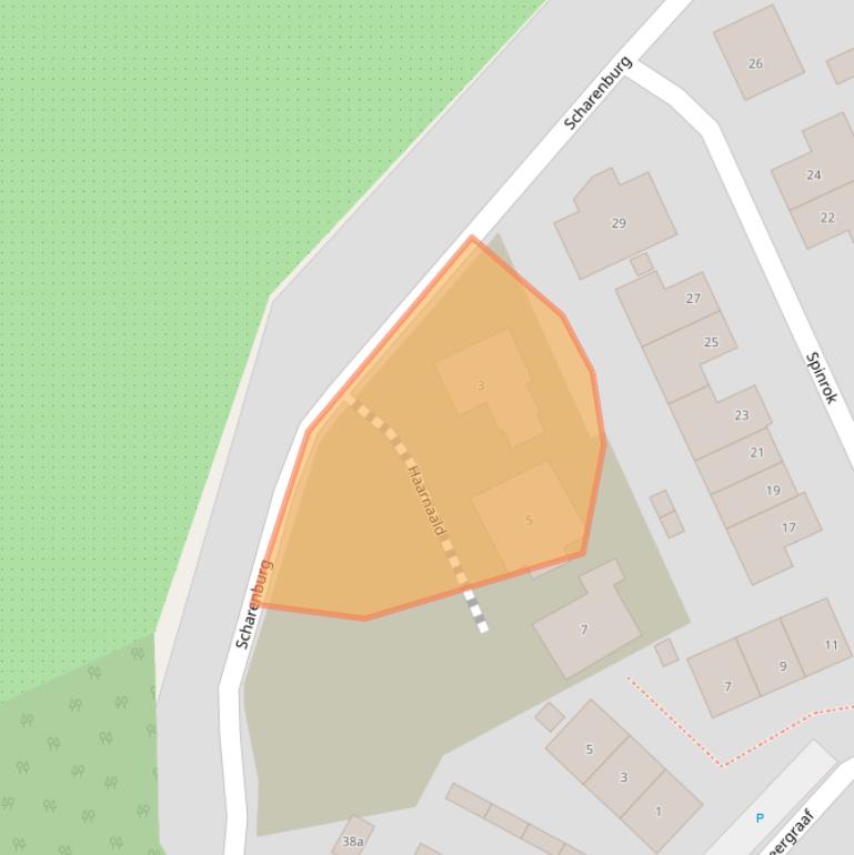 Kaart van postcodegebied 4011EE.