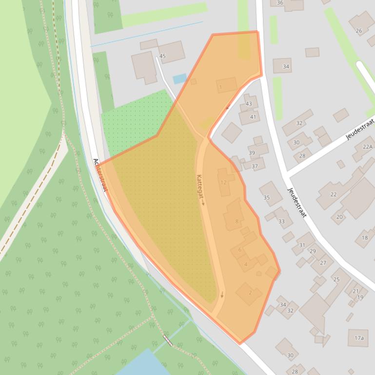 Kaart van postcodegebied 4011ES.