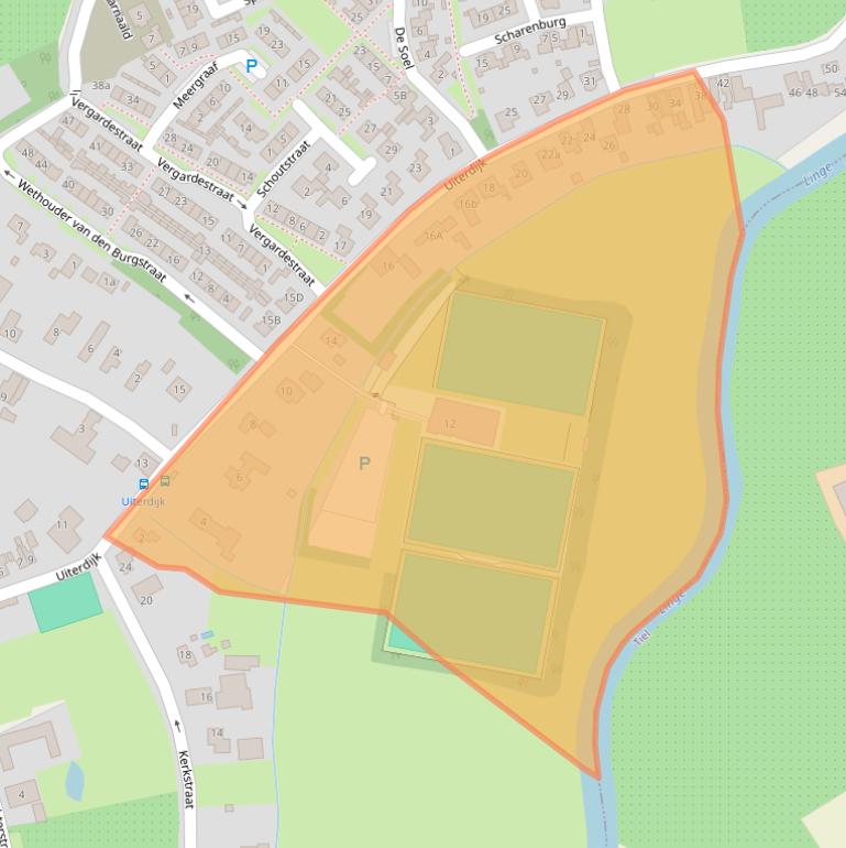 Kaart van postcodegebied 4011EV.