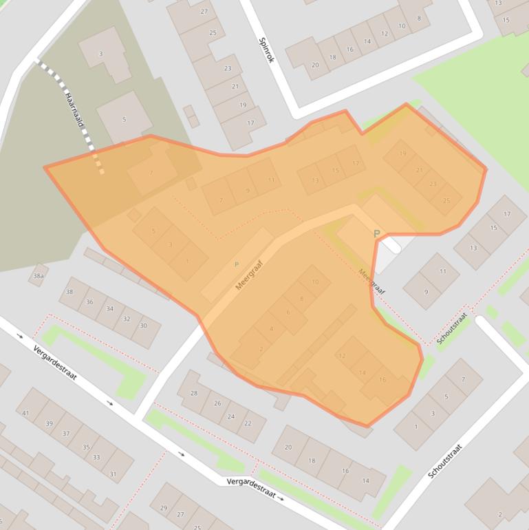 Kaart van postcodegebied 4011GE.