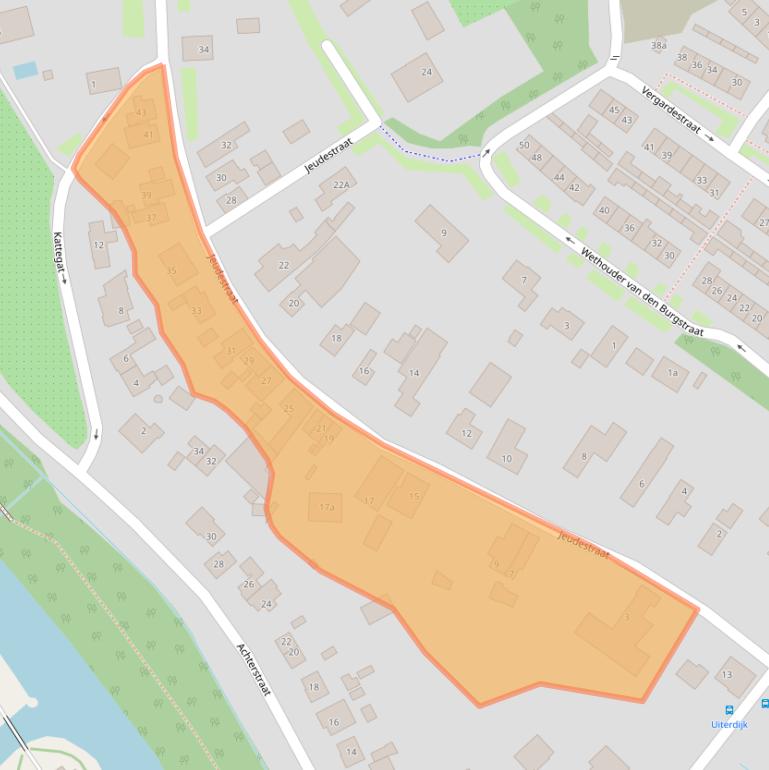 Kaart van postcodegebied 4011GH.