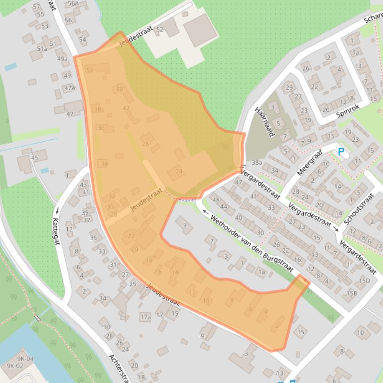 Kaart van postcodegebied 4011GL.