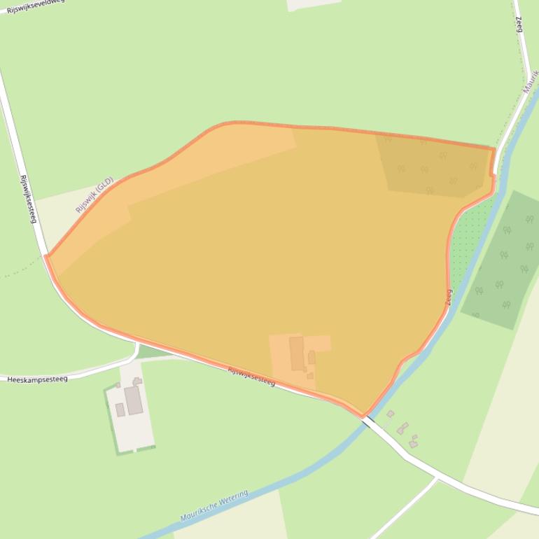 Kaart van postcodegebied 4011JZ.